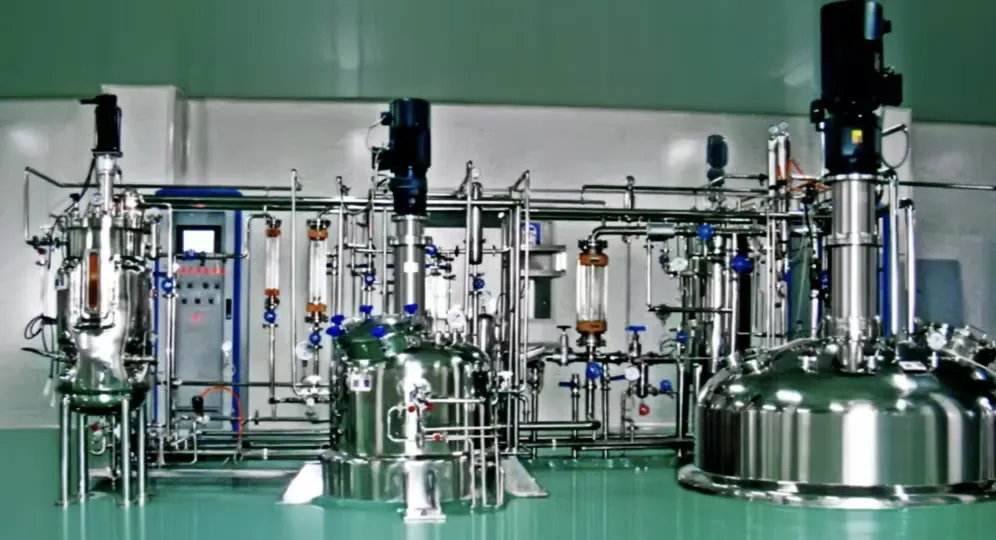 Многоступенчатый посевной ферментер из нержавеющей стали2