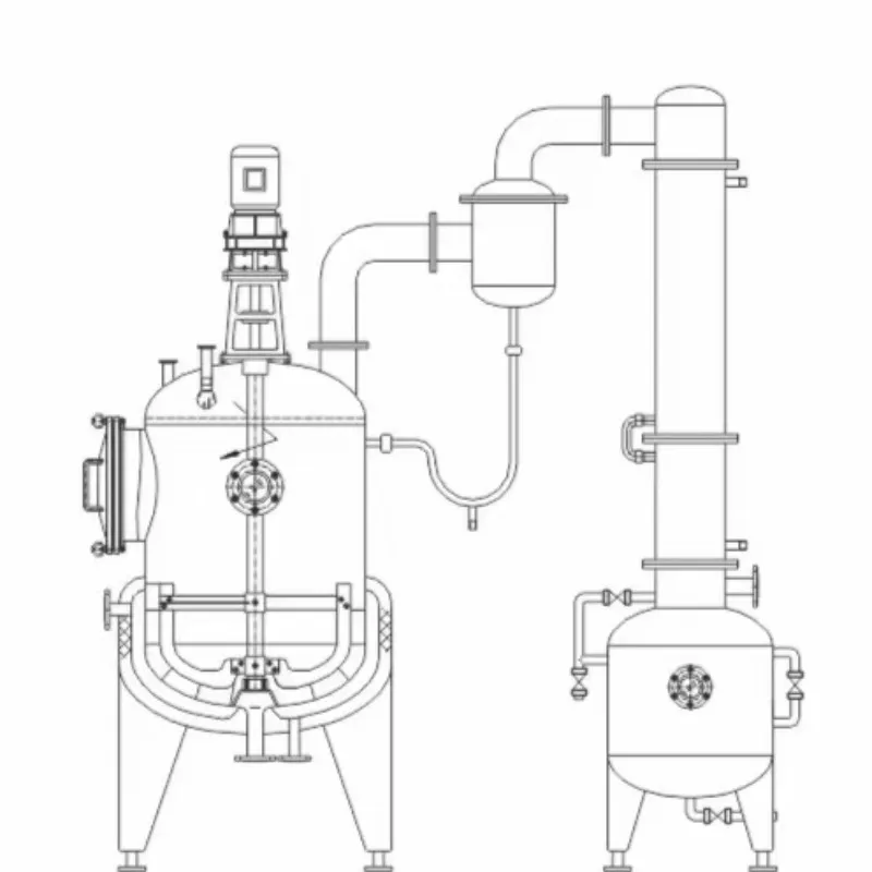 Вакуум-выпарной аппарат ZN под разрежением (1)